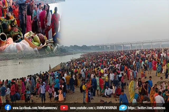 शिल्पांचल में धूमधाम से मनायी गयी आस्था का महापर्व छठ