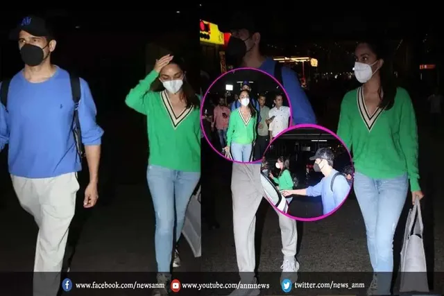 VIDEO: सीक्रेट वेकेशन से वापस लौटे ये लवबर्ड्स