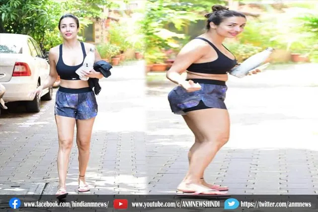 मलाइका अरोड़ा का वर्कआउट लुक