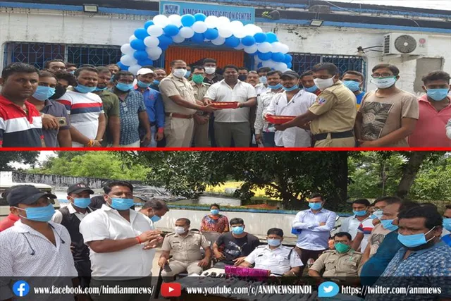 पुलिस दिवस के अवसर पर पुलिस अधिकारियों को सम्मानित किया गया