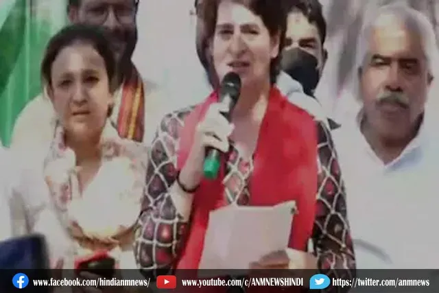 प्रियंका गांधी ने यूपी की जनता से किए ये बड़े वादे