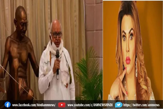 बापू की तुलना राखी सांवत से करने पर विवादों में घिरे UP विधानसभा अध्यक्ष