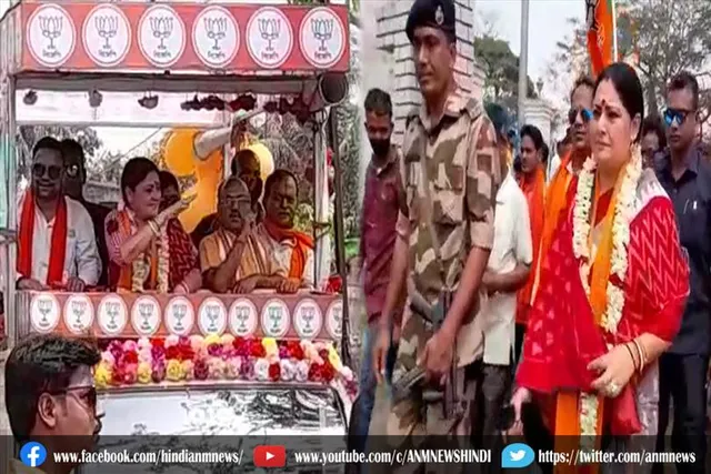 अग्निमित्रा पॉल ने किया चुनावी प्रचार