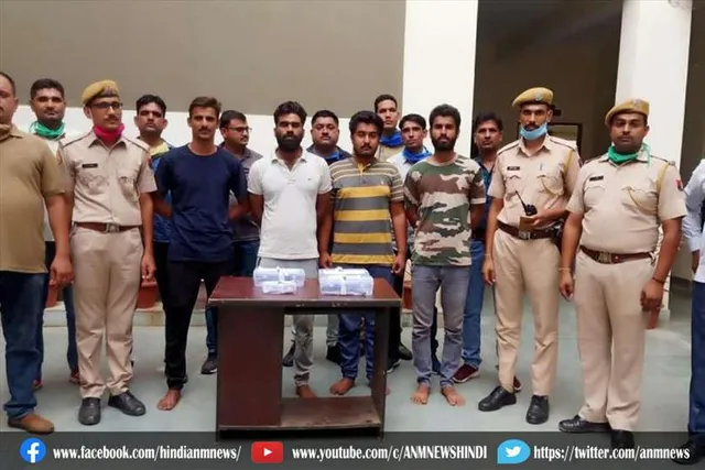पेट्रोल पंप में घुसकर मोबाइल फोन लूटने के मामले में 3 बदमाश गिरफ्तार