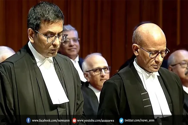 CJI चंद्रचूड़ ने 5 नए जजों को दिलाई शपथ