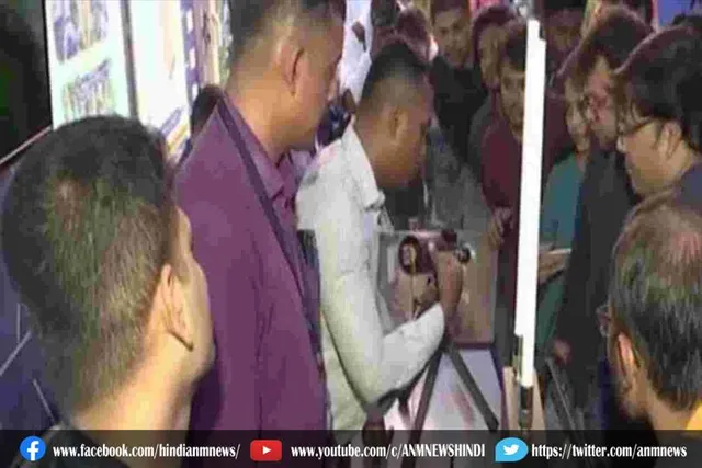पश्चिम बंगाल पुलिस के स्टॉल ने खींचा दर्शकों का ध्यान