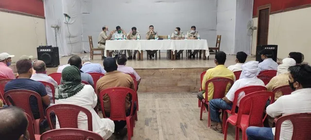 बकरीद को लेकर शांति समिति की बैठक