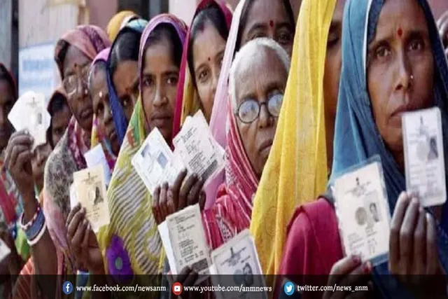 शाम पांच बजे तक 78.03 फीसदी वोटिंग