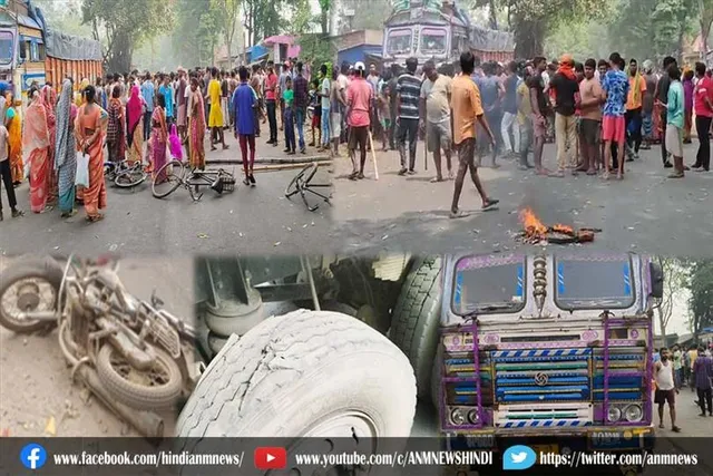 ट्रक की चपेट में आकर व्यक्ति की मौत, ग्रामीणों ने 10 घण्टो तक आसनसोल-चित्तरंजन मुख्य मार्ग किया अवरुद्ध