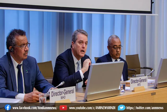 कोरोना से निपटने के लिए मिलकर करेंगे काम WHO, WIPO, WTO