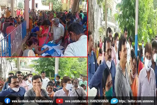 तृणमूल के नवनिर्वाचित जिलाध्यक्ष एंव बाराबनी विधायक ने दुआरे सरकार कार्यक्रम का किया दौरा
