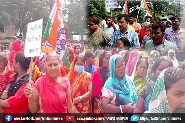 बिजली काटने आये ईसीएल को लौटना पड़ा बैरंग