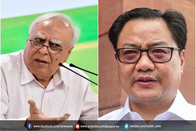 कानून मंत्री का कपिल सिब्बल पर निशाना