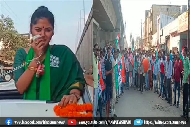 रानीगंज पंहुची सायनी घोष