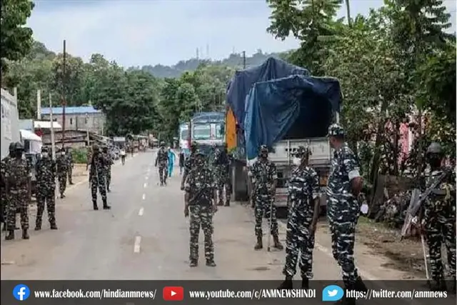मिजोरम पहुंचे सैकड़ों लोग