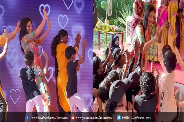 बच्चों संग कटरीना कैफ ने किया डांस