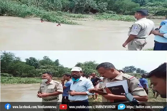 नदी में नहाते हुए डूबा युवक, लापता युवक की तलाश जारी