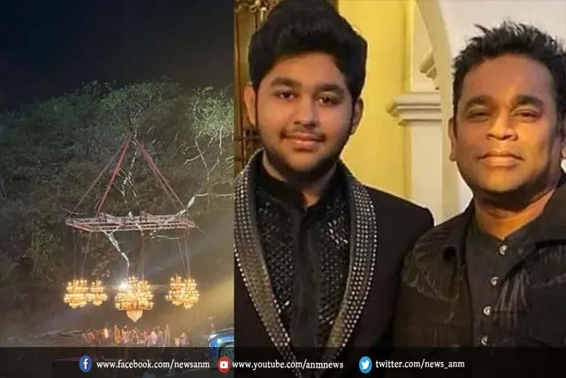 झूमर के गिरने से एआर अमीन के बेटे की जान पर बन आई