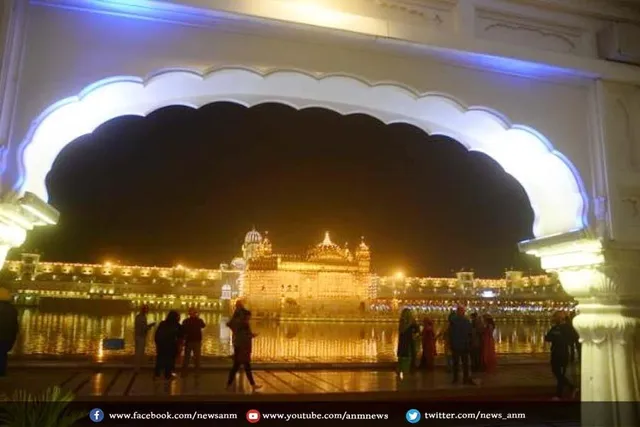 श्री अकाल तख्त साहिब पर नगर कीर्तन सजाया गया