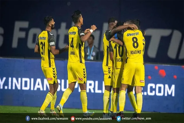 हैदराबाद एफसी ने जमशेदपुर को 1-0 से हराया