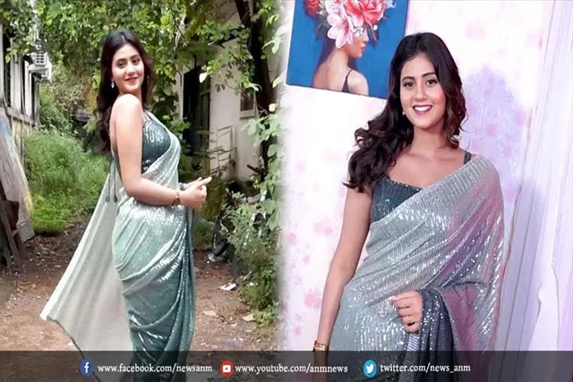 VIDEO: अंजलि अरोड़ा ने साड़ी पहनकर किया अपने सॉन्ग का प्रमोशन