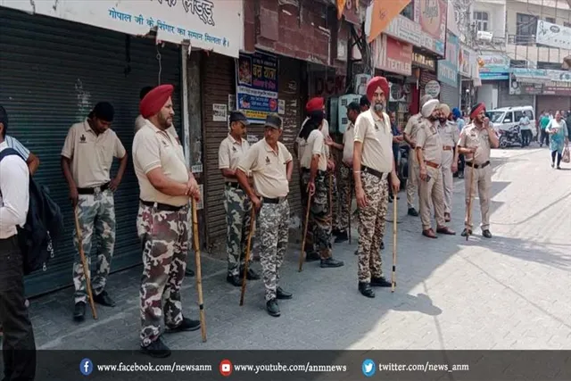 पटियाला में मार्च निकालने पर बवाल