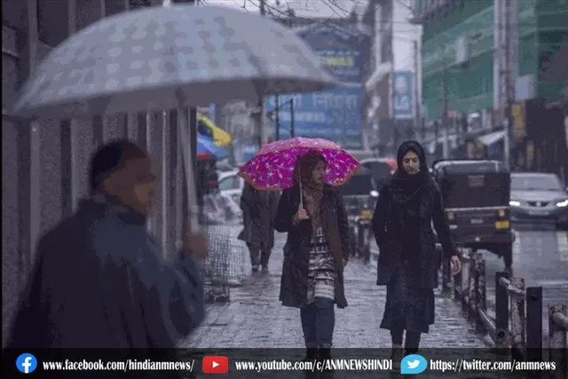 जम्मू-कश्मीर में आज भारी बारिश और बर्फबारी की चेतावनी