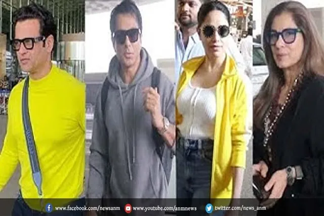 एयरपोर्ट पर स्पॉट हुए बॉलीवुड के सितारे