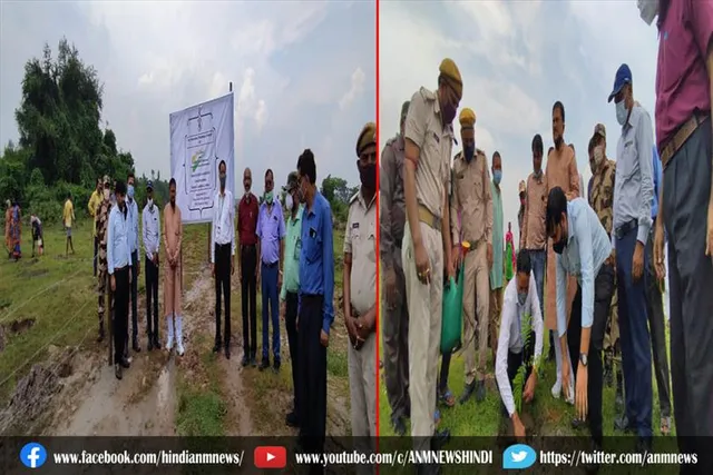ईसीएल लिया पौधा लगाने का प्रण