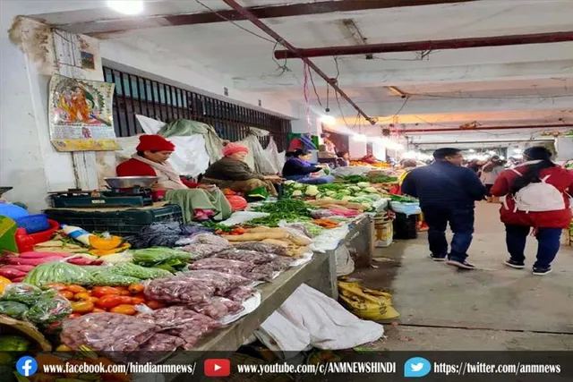 लाल बाजार शॉपिंग कॉम्प्लेक्स में उपज बेचने के लिए मिल गई जगह