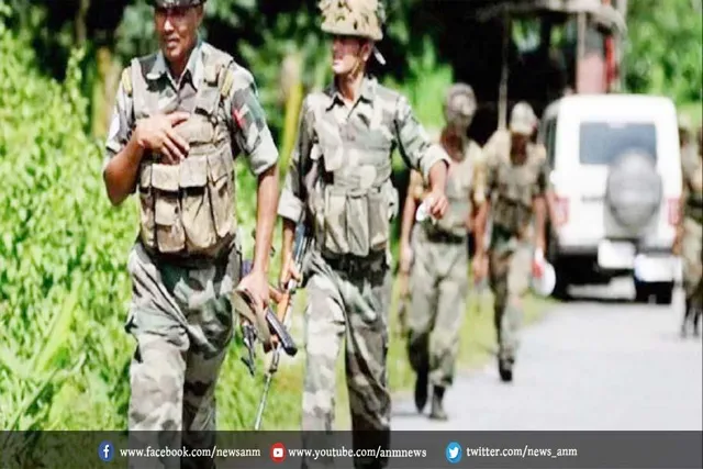 उग्रवादी गुटों ने असम राइफल्स के जवानों पर गोलियां बरसाईं