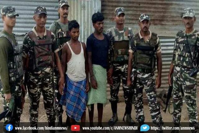 झारखंड के गुमला में इनामी नक्सली गुरिल्ला गिरफ्तार