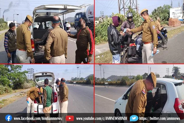 नए साल के मद्देनजर बंगाल-झारखण्ड सिमा पर पुलिस की कड़ी सुरक्षा