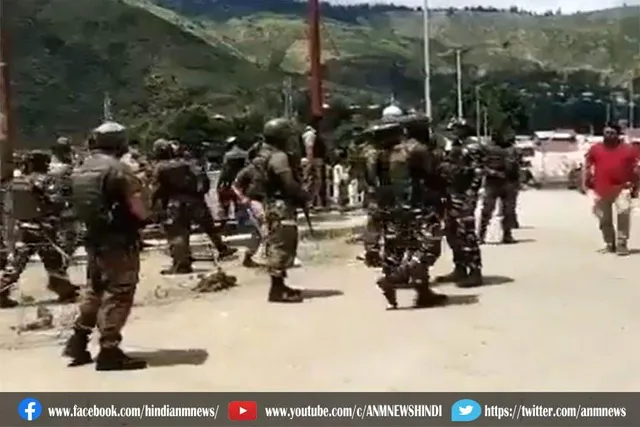 सीआरपीएफ नाका पार्टी पर ग्रेनेड अटैक
