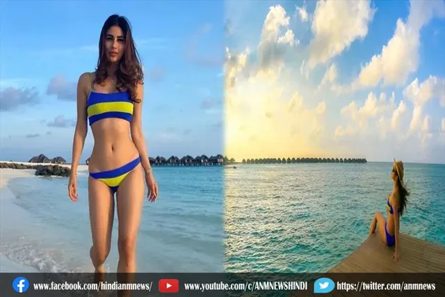 समुद्र किनारे चिल करती दिखीं मौनी रॉय