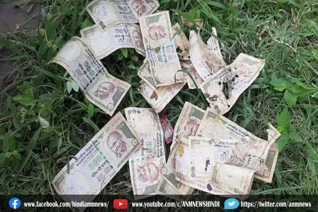 दुर्गापुर के जंगल से बरामद हुए 500 रुपये के कई पुराने नोट, मचा हड़कंप