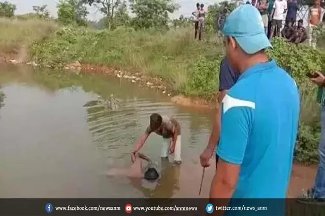 तालाब से मिला एक व्यक्ति का शव