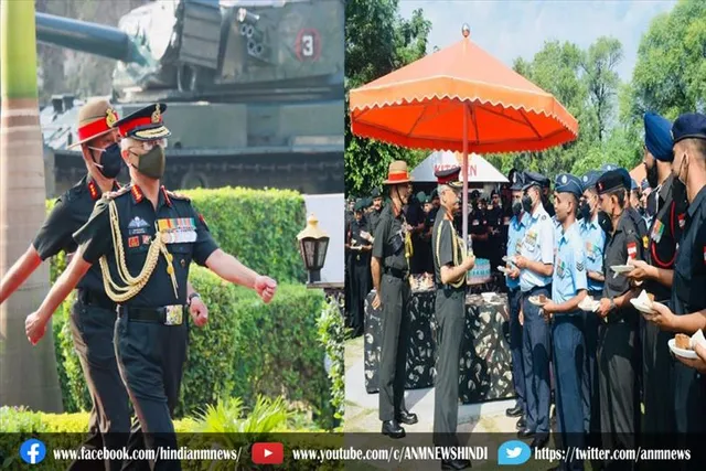 आर्मी चीफ ने खरगा कोर का किया दौरा