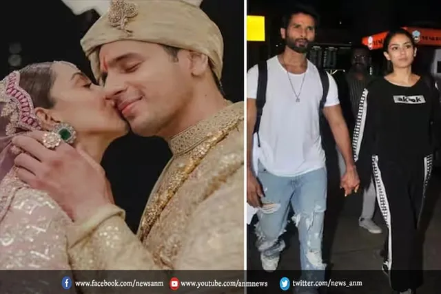 सीड-कियारा की शादी से लौटे शहीद-मीरा