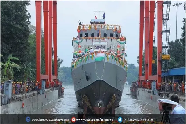 दूसरा एंटी सबमरीन जहाज आन्द्रोत किया गया लांच