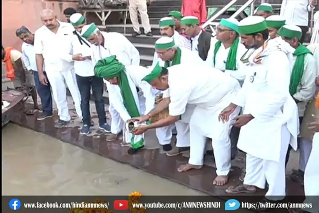 लखीमपुर खीरी: अस्थिया संगम में विसर्जित