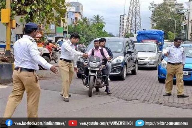 ट्रैफिक नियमों की अनदेखी करने वालों के खिलाफ कार्रवाई