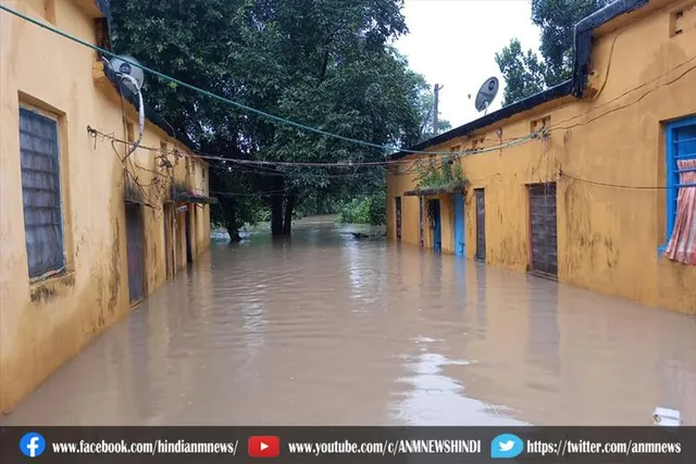बारिश से पांडबेश्वर क्षेत्र पानी में डूब गया