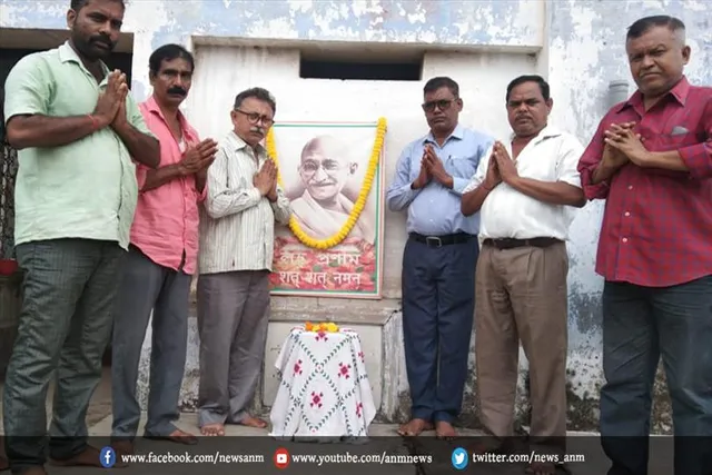 कांग्रेस कमेटी गांधी भवन में मनाया गया गांधी जयंती