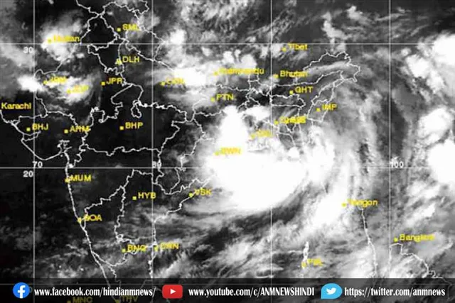 झारखंड में चक्रवात का असर