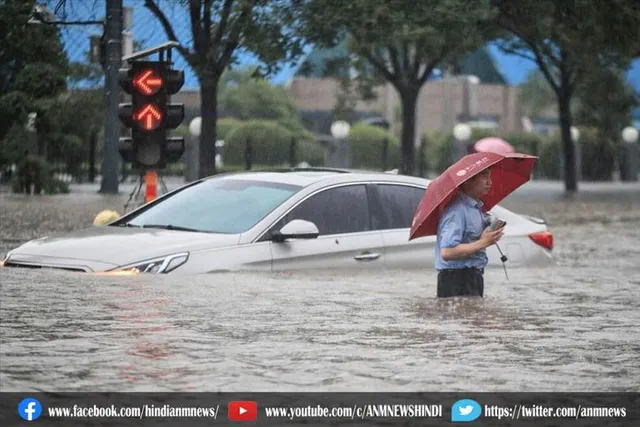 पीएलए ने एक नदी में पानी के बढ़ते स्तर के बीच एक क्षतिग्रस्त बांध को विस्फोट से उड़ा दिया
