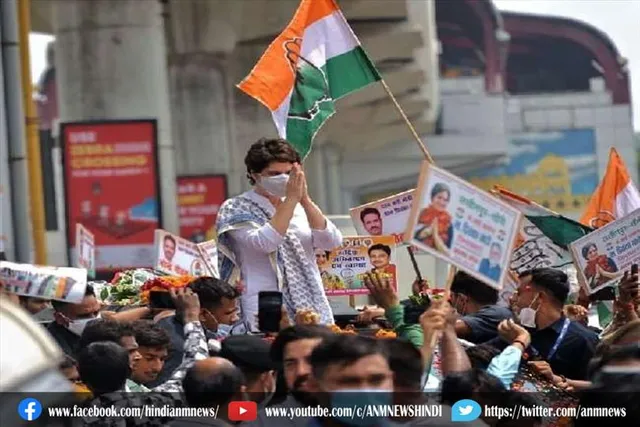 कल से प्रतिज्ञा यात्रा निकालेगी कांग्रेस