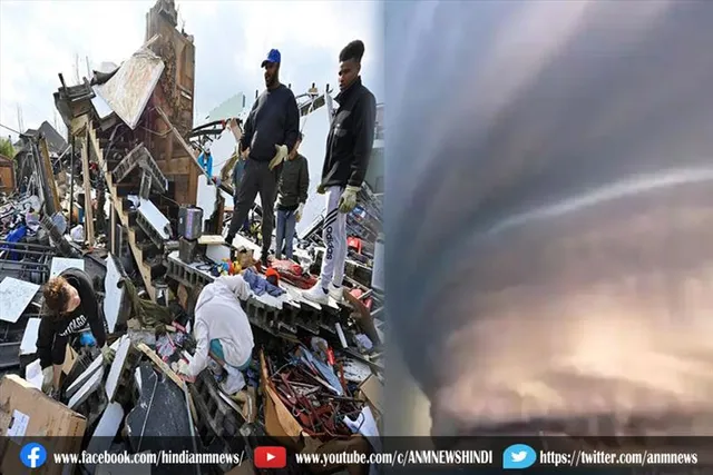अमेरिका के केंटकी में तूफान की वजह से 50 लोगों की मोत