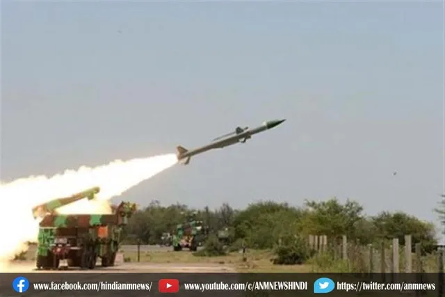 उड़ीसा के तट से आकाश मिसाइल का सफल प्रक्षेपण