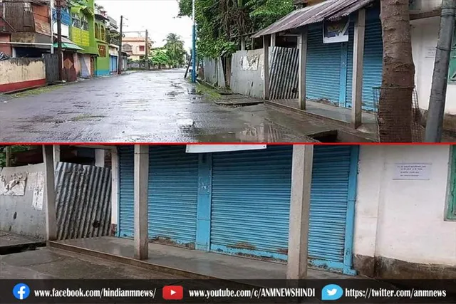 बीजेपी नेता की हत्या के खिलाफ उत्तर दिनाजपुर बंद